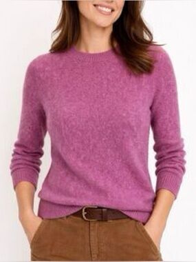 J. Crew Crewneck Sweater EXTRA SOFT - Plum